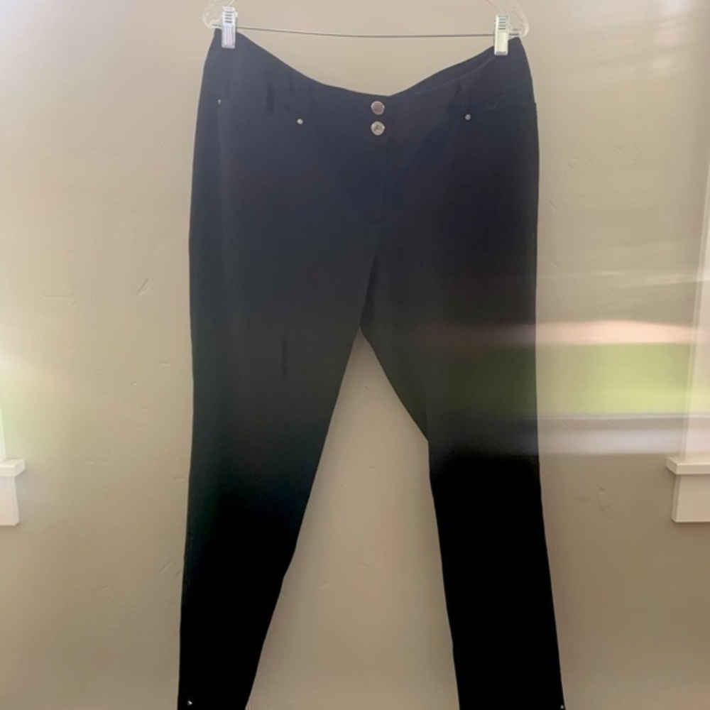 White House Black Market Black Pants 14 R​​​​​​​​​​​​​​​​​​​​​​​​​​​​​​​​​